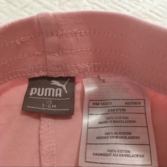 3-6m (4/$20) Puma Track Pants - Picture 3 of 3